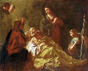 Death of Joseph Giovanni Battista Piazzetta